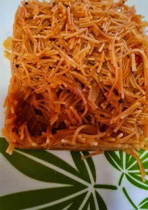 A picture of Sevai Poha.