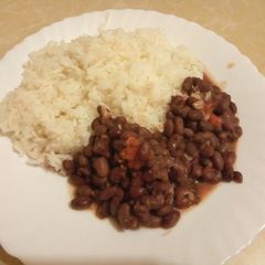 A picture of Rice & Beans # 4 weeks challenge#.