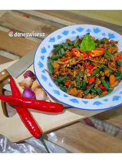 Foto resep Orek Tempe Kacang Panjang