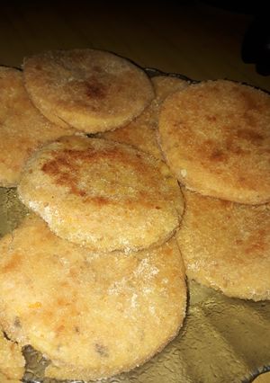Una foto de Milanesas de calabaza