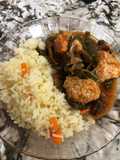 Albóndigas de Pollo con Espinacas y Champiñones