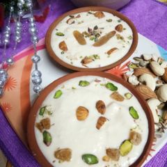 A picture of Paneer kheer.