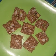 Rajgira seed burfi A picture of Rajgira seed burfi.
