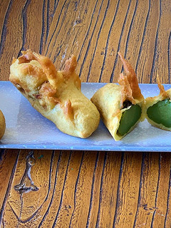 Una foto de Pepinillos fritos