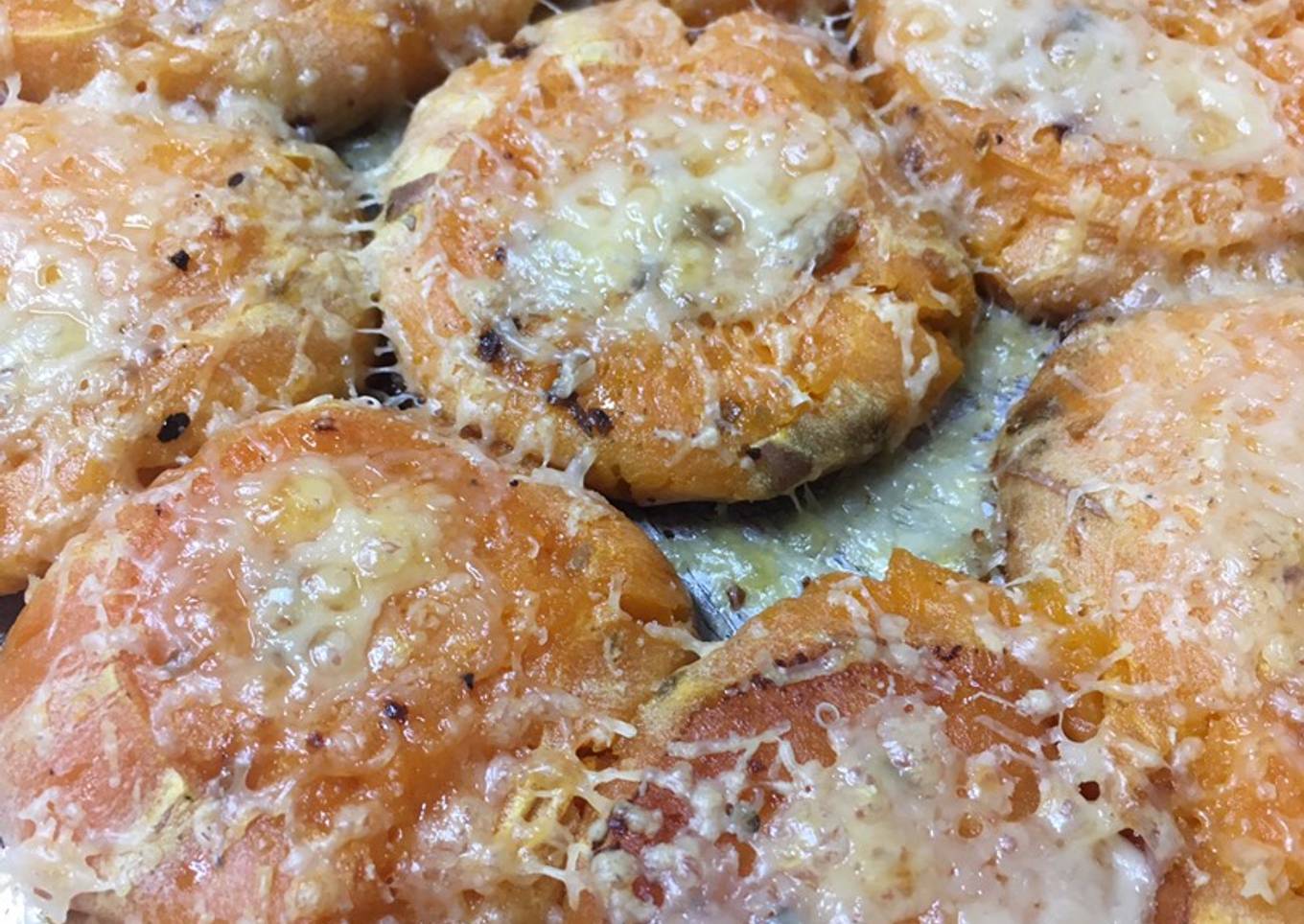 Cheesy Sweet Potatoes
