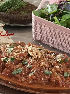 عکسی از دستور قلیه بادمجان گیلانی