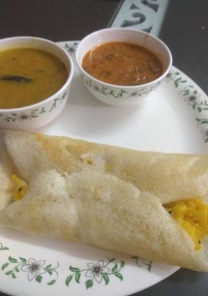 मसाला डोसा (Masala dosa recipe in hindi) रेसिपी मुख्य फोटो