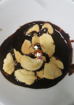 صورة لوصفة بسكوت بصوص الشوكولاتة