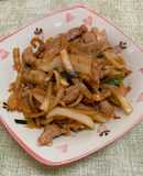 蔥爆豬肉絲