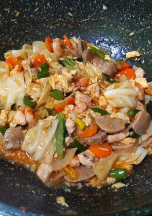 Foto resep Capcay kuah nyemek