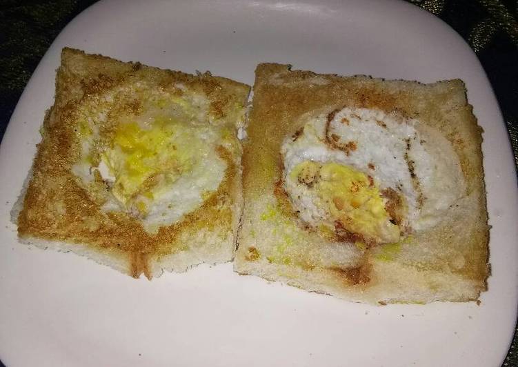 Egg bread toast