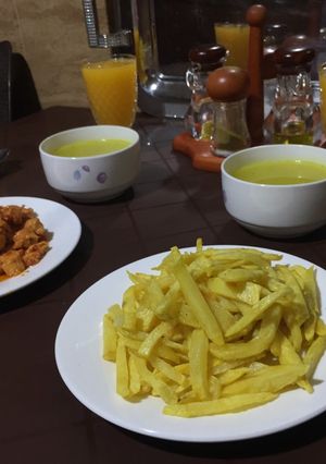 A picture of Shish Tawook.
