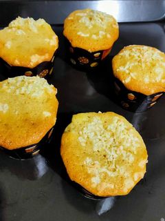 Foto resep Simple Cheese Vanilla Muffin 🧁🧁 - no mixer