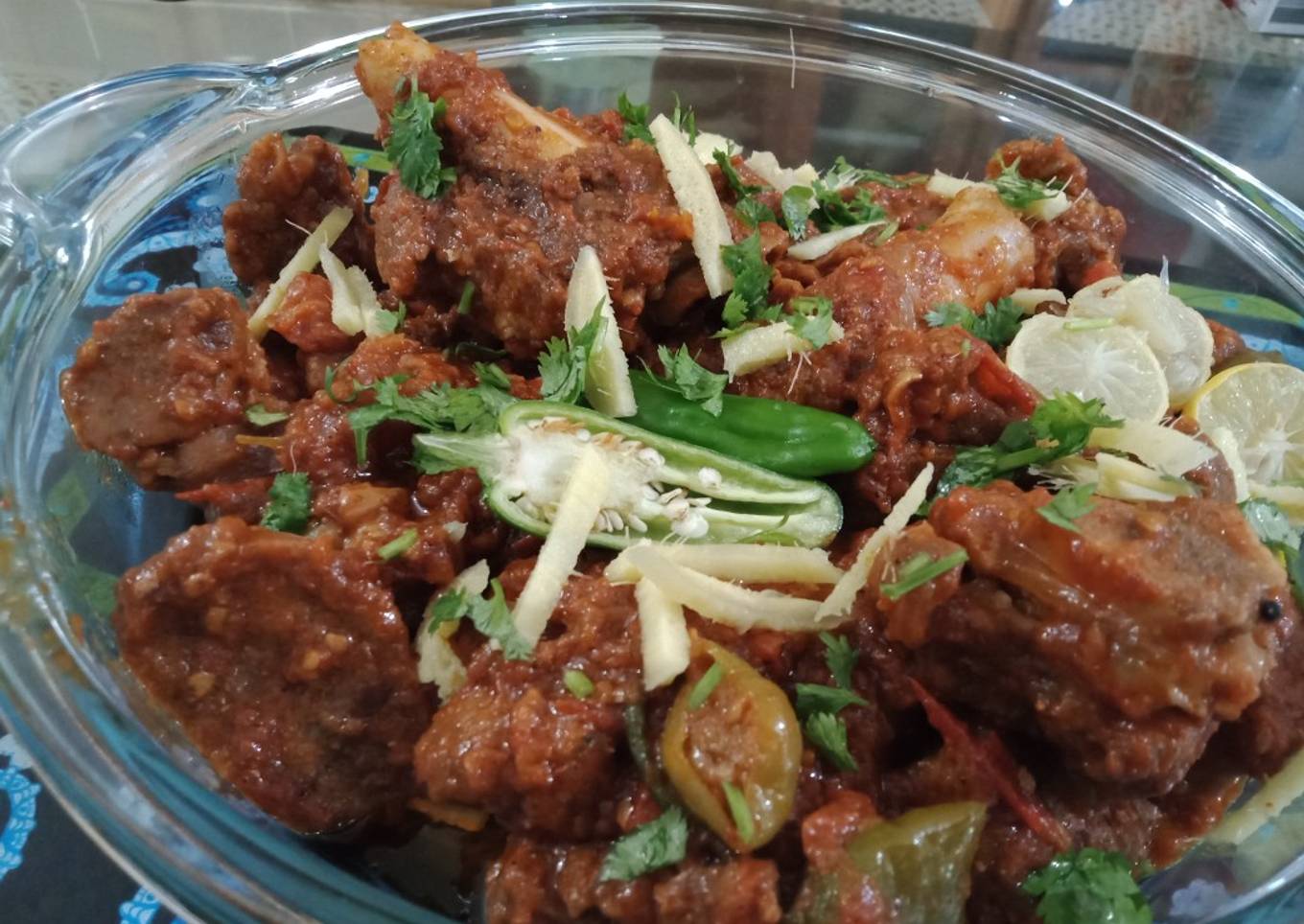 Authentic Mutton Karahi