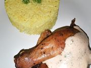 A picture of piri piri marinade