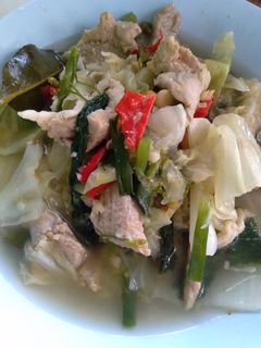 รูปของ อ่อมหมูใส่ผักกาดขาว