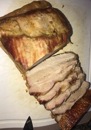 Una foto de Panceta al horno