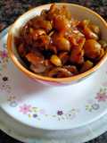 Sweet and spicy karonda sabzi with jaggery