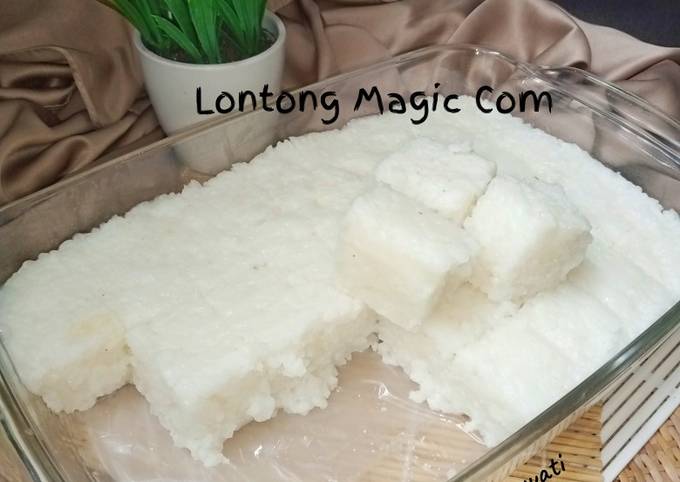 Langkah Mudah untuk Membuat Lontong Magic Com Anti Gagal