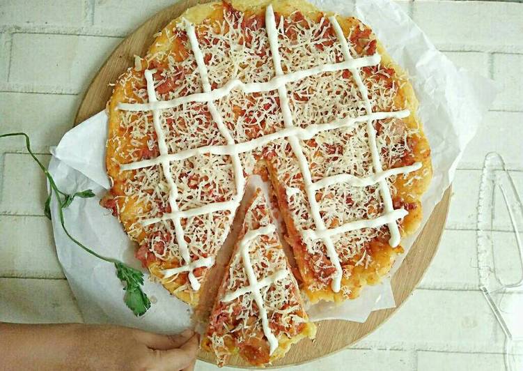 Pizza Nasi Teflon #bikinramadanberkesan
