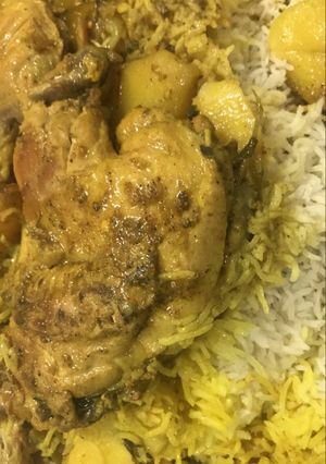 صورة لوصفة احلى رز بالدجاج 🍗🍚