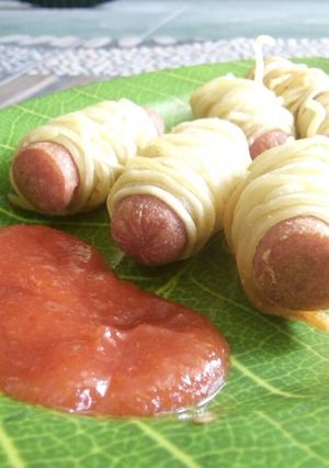 Foto resep 18. Sosis ulat sagu