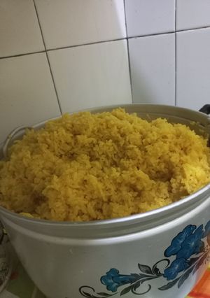 Foto resep Nasi kuning pulen