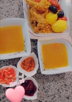 عکسی از دستور آبگوشت مرغ ادویه ای (یخنی مرغ افغانی)