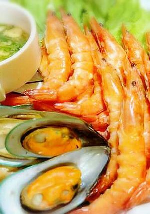 รูปของ กุ้งเหยียดหอยยักษ์