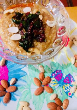 A picture of Paan flavoured Daliya Kheer.