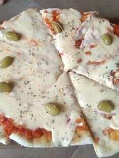 Una foto de Pizza a la parrilla