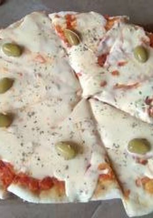 Una foto de Pizza a la parrilla