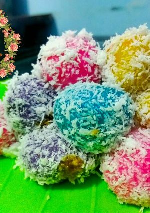 Foto resep Klepon Rainbow
