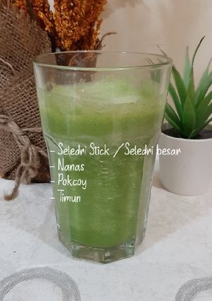 Foto resep Green Smoothie Buah dan Sayur