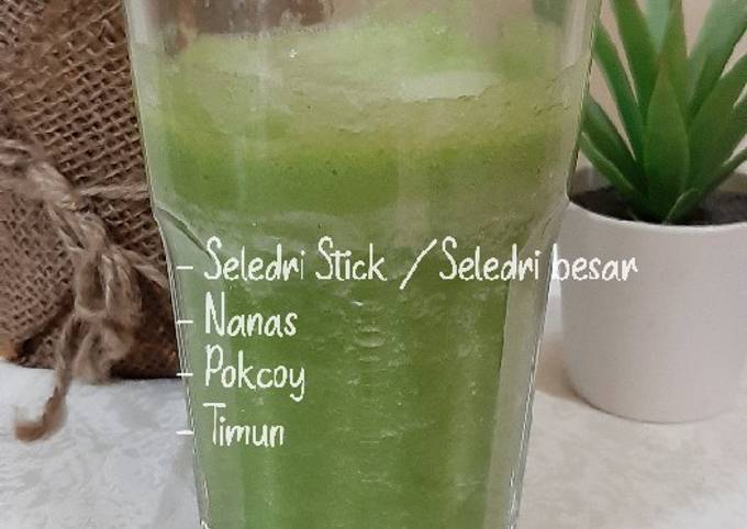 Cara Gampang Membuat Green Smoothie Buah dan Sayur, Enak