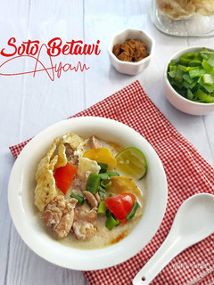 Foto resep Soto betawi ayam