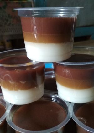 Foto resep Puding Tiramisu Cup