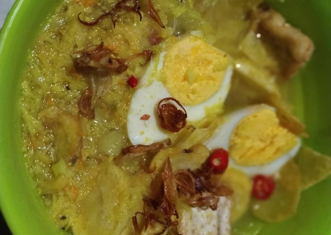 Soto telur tahu