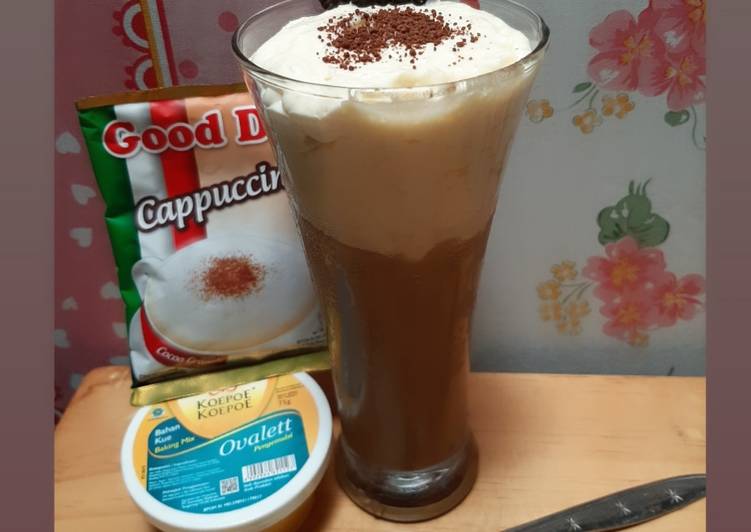 Coffee☕ with cream cheese🧀