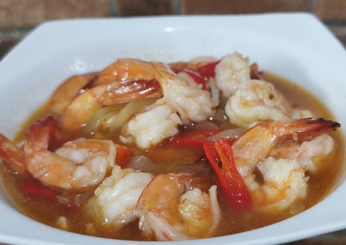 Udang Goreng Saus Tira