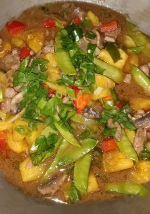 Foto resep Tumis Daging Nanas 🍍