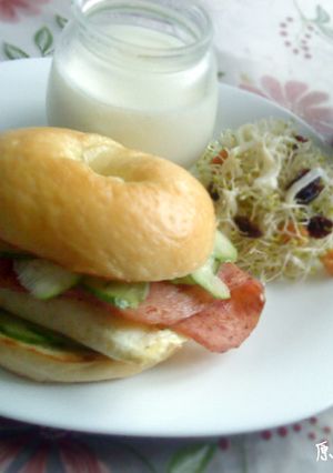 【烘培筆記】原味貝果 的食譜成品照片