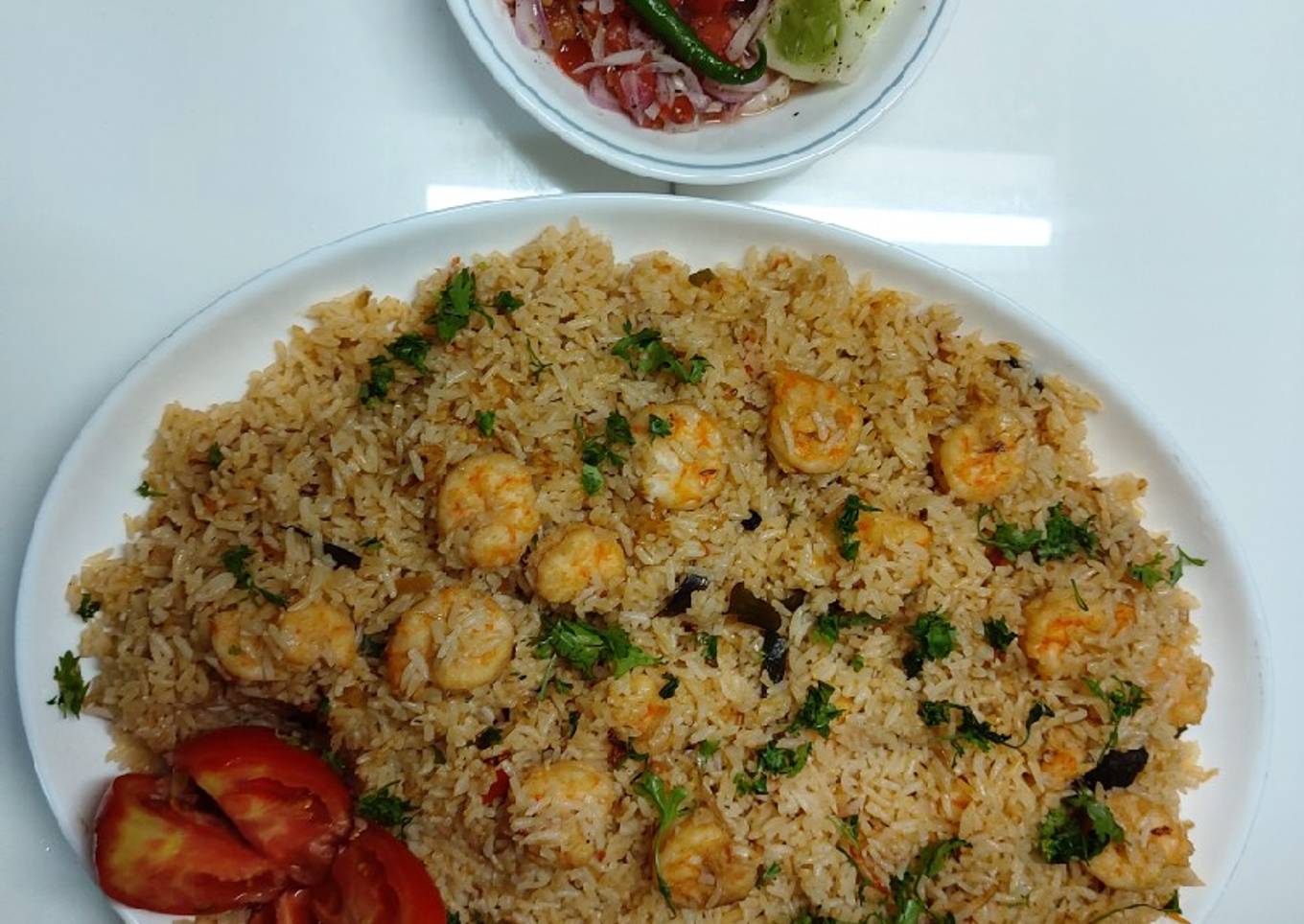 Prawns polaw