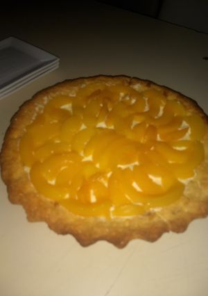Una foto de Tarta de durazno 🍑