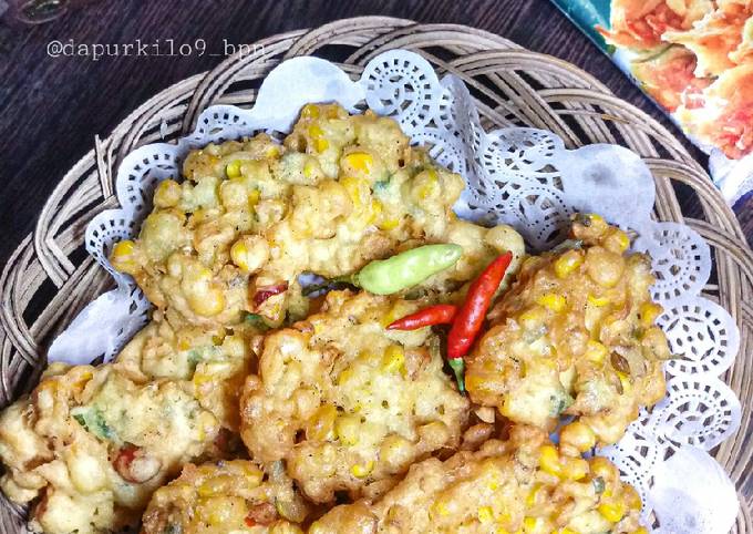 Cara Bikin Bakwan Jagung Manado Wajib Dicoba