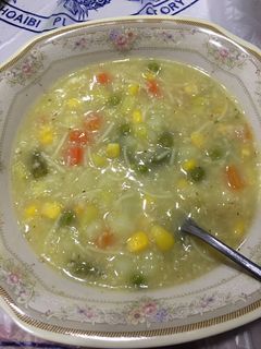 صورة لوصفة شوربة الخضار