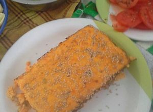 Una foto de Budín sin harinas de zanahoria salado