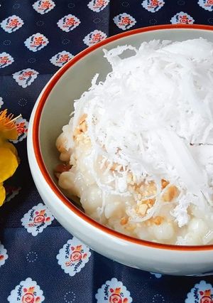 Hình của món Xôi BẮP giã.