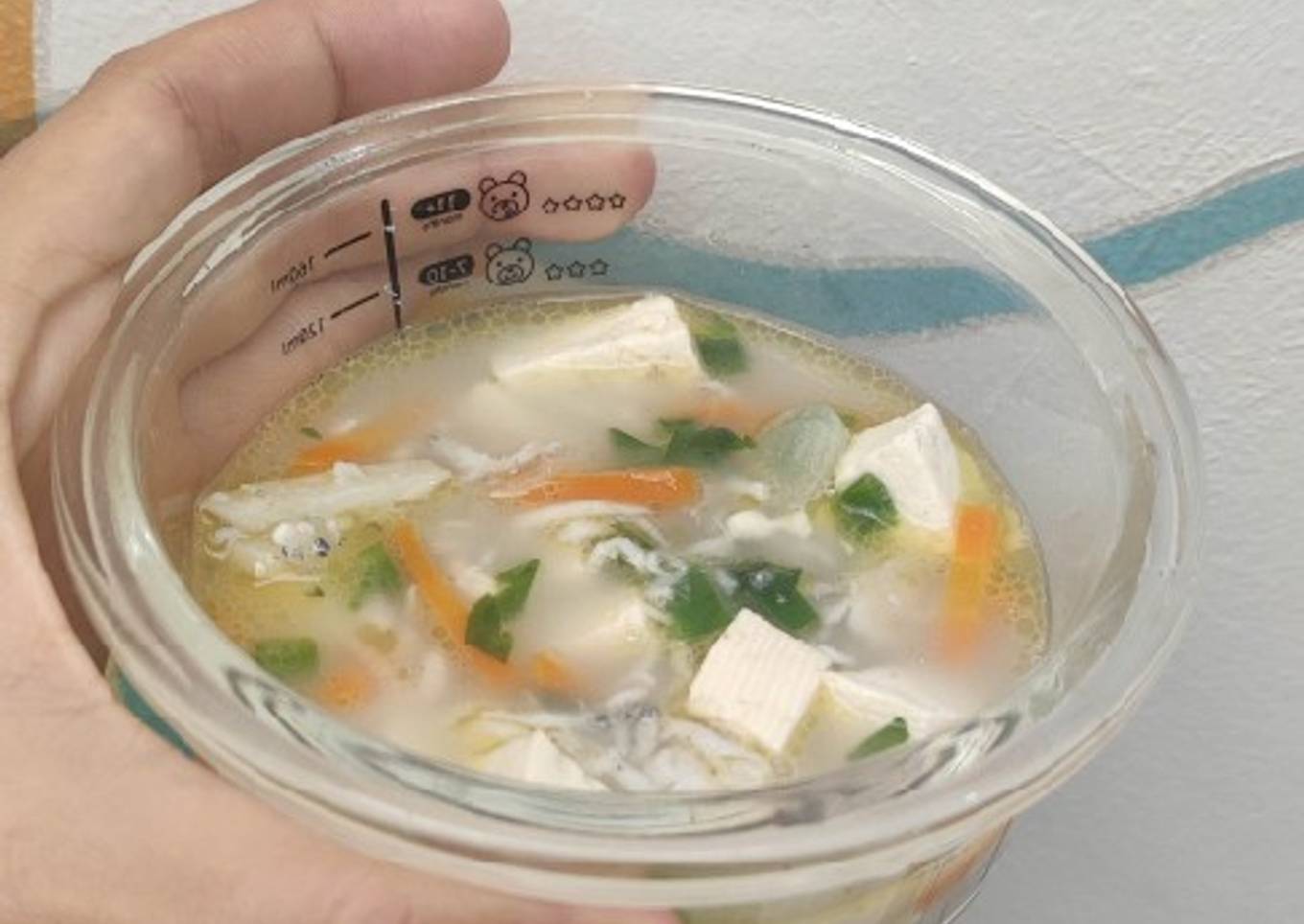 Resep MPASI ay ay 1y+ (sop teri nasi) yang Sempurna