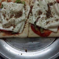 A picture of Homemade pizza.